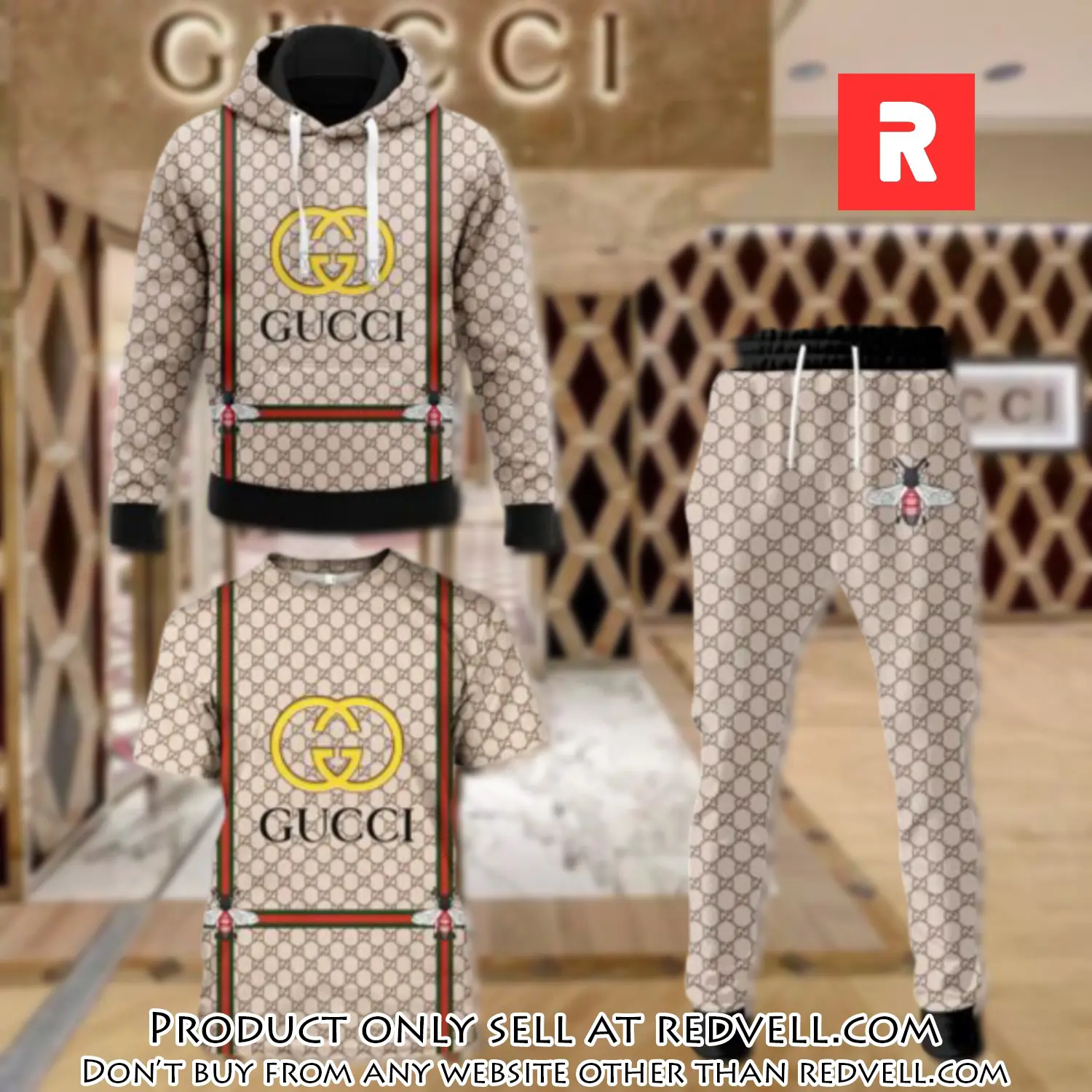 Gucci luxury brand combo tshirt hoodie long pants set trending 24 outfit sport lcs1026 rv4451858